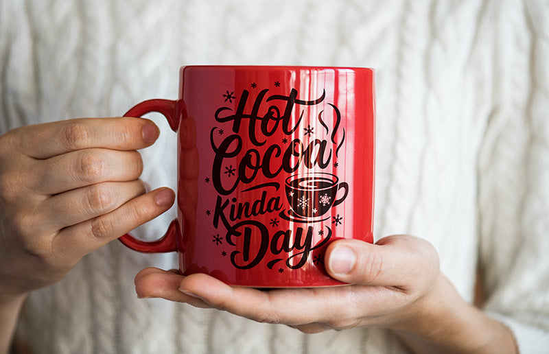 Hot Cocoa Kind of Day, Various Sizes + Digital Download