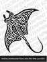 Patterned Manta Ray, Various Sizes + Digital Download