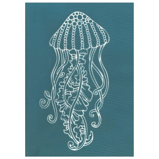 DIY Silk Screen Printing, Ready To Use Ocean Sea Life Jellyfish Design ...